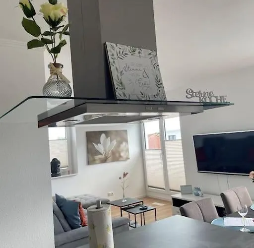 Grosse Moderne Penthouse Mit Dachterrasse * Uetersen